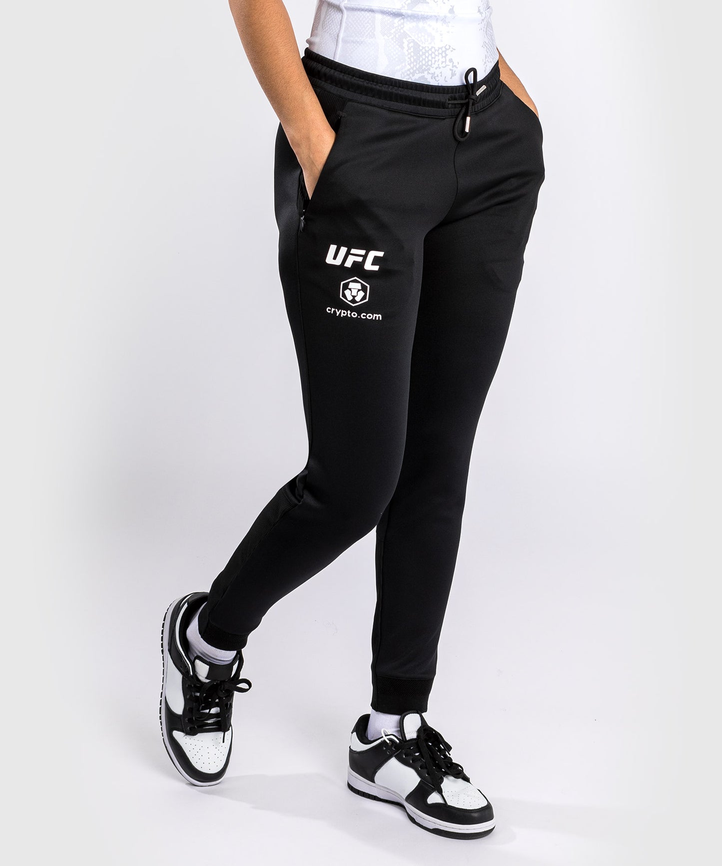 Pantalon Walkout pour Femmes UFC Adrenaline by Venum Authentic Fight Night - Noir