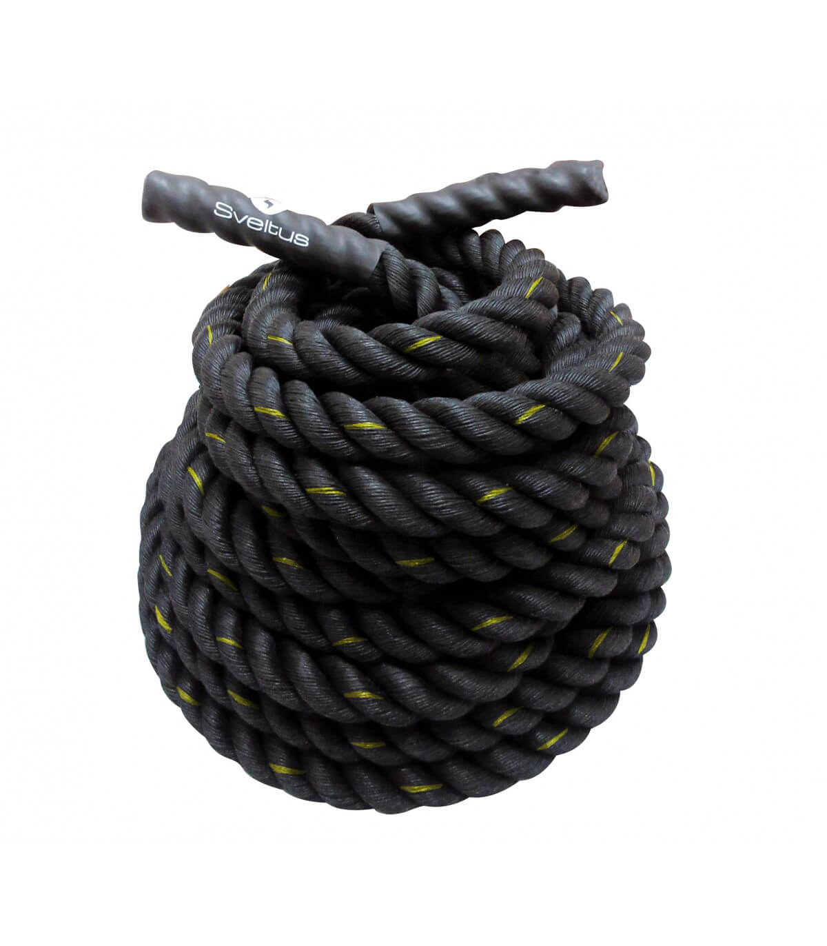 Battle Rope Sveltus -  10 m - Noir/Jaune