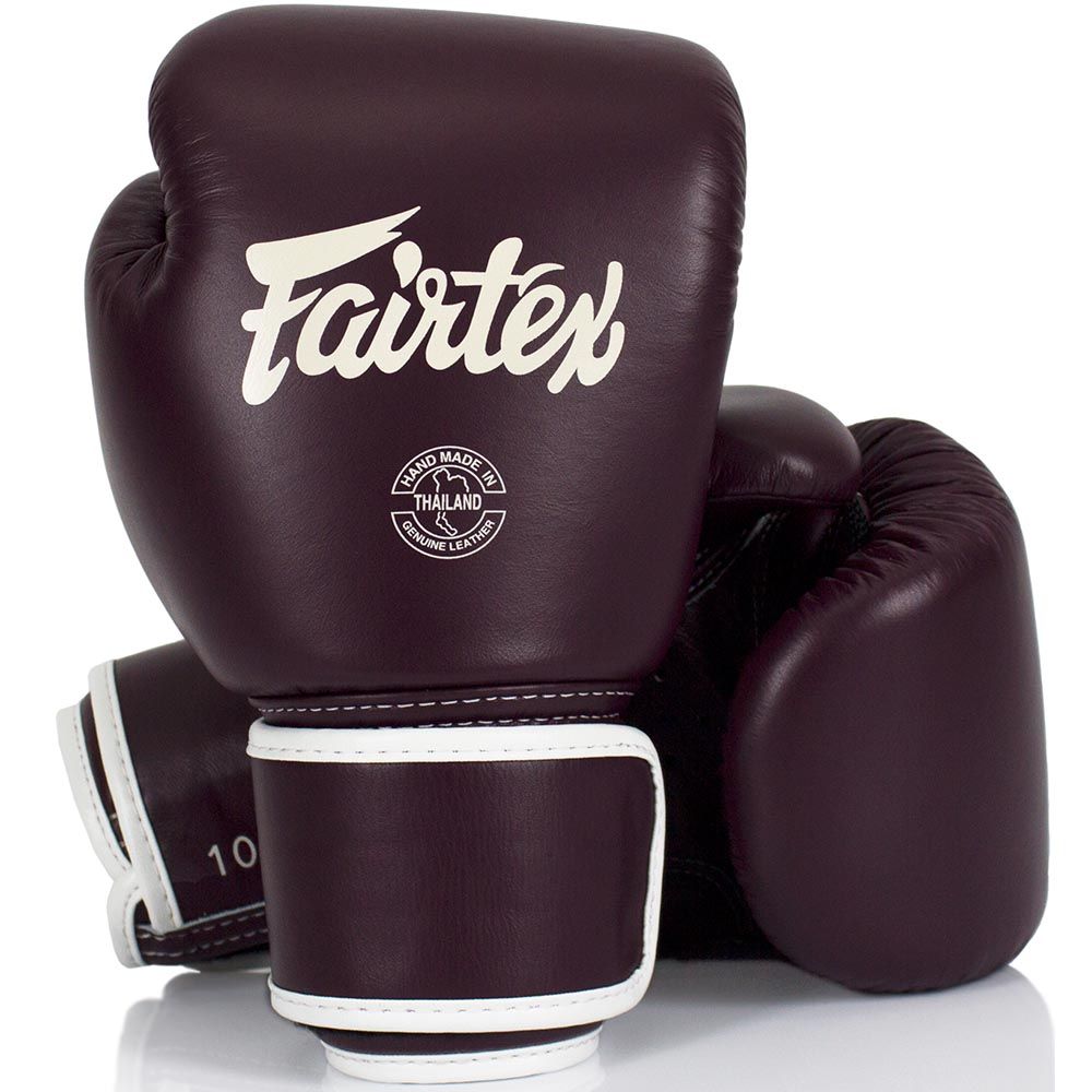 Gants de boxe Fairtex FXV16 - Bordeaux