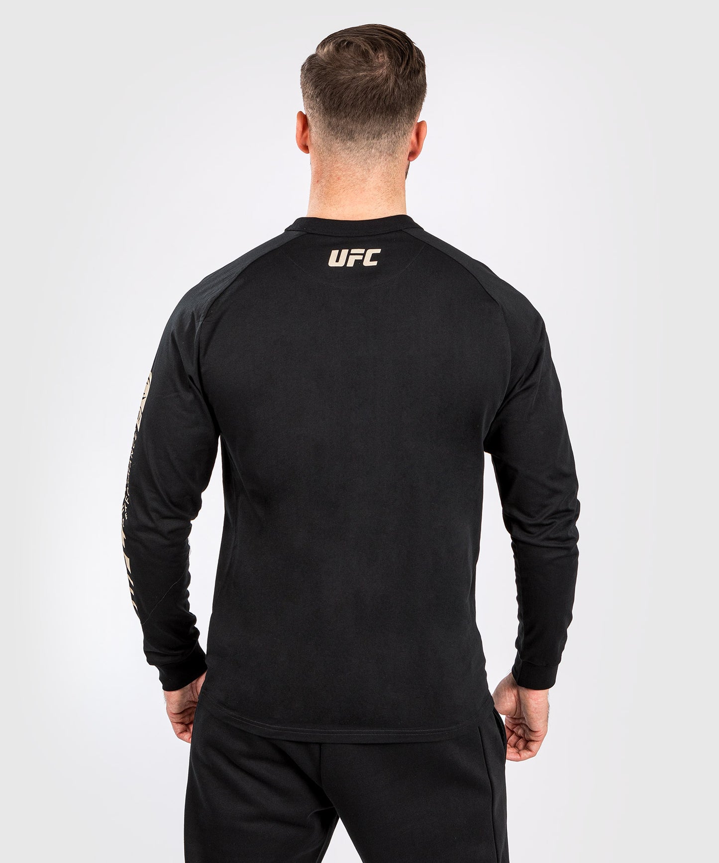 T-shirt à manches longues pour Hommes UFC Adrenaline by Venum Fight Week - Noir