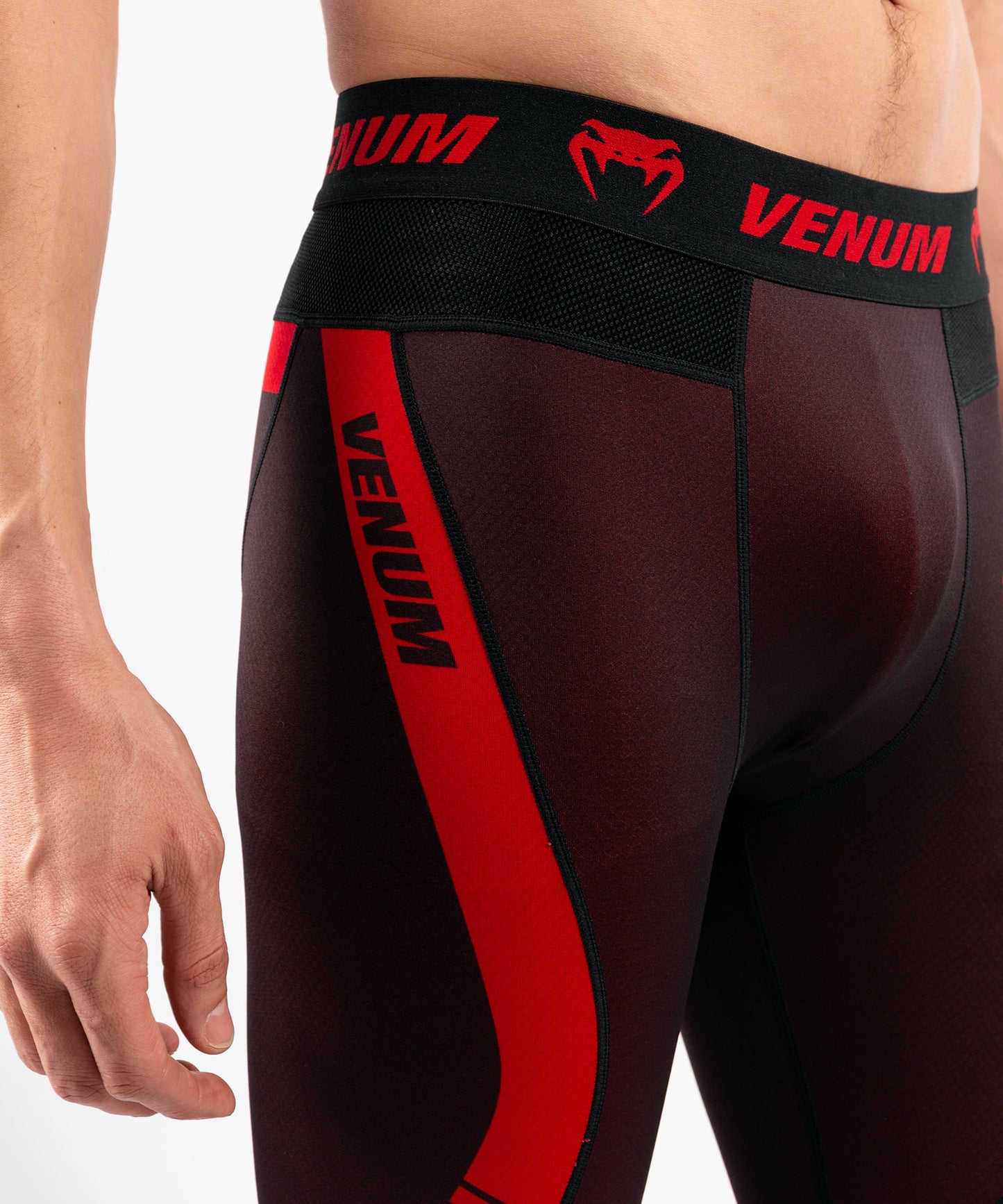 Pantalon de Compression Venum NoGi 3.0 - Noir/Rouge