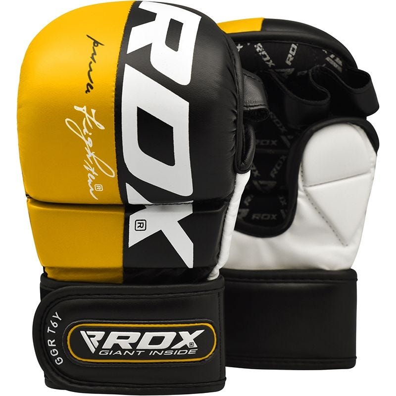 Gants de MMA Sparring RDX Sports T6 - Jaune
