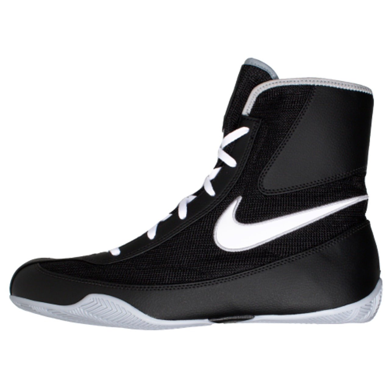 Chaussures De Boxe Semi-Montantes Nike Machomai 2 - Noir/Blanc/Gris