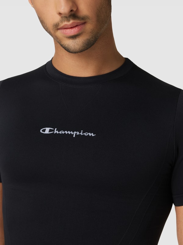 T-Shirt Seamless Champion - Noir