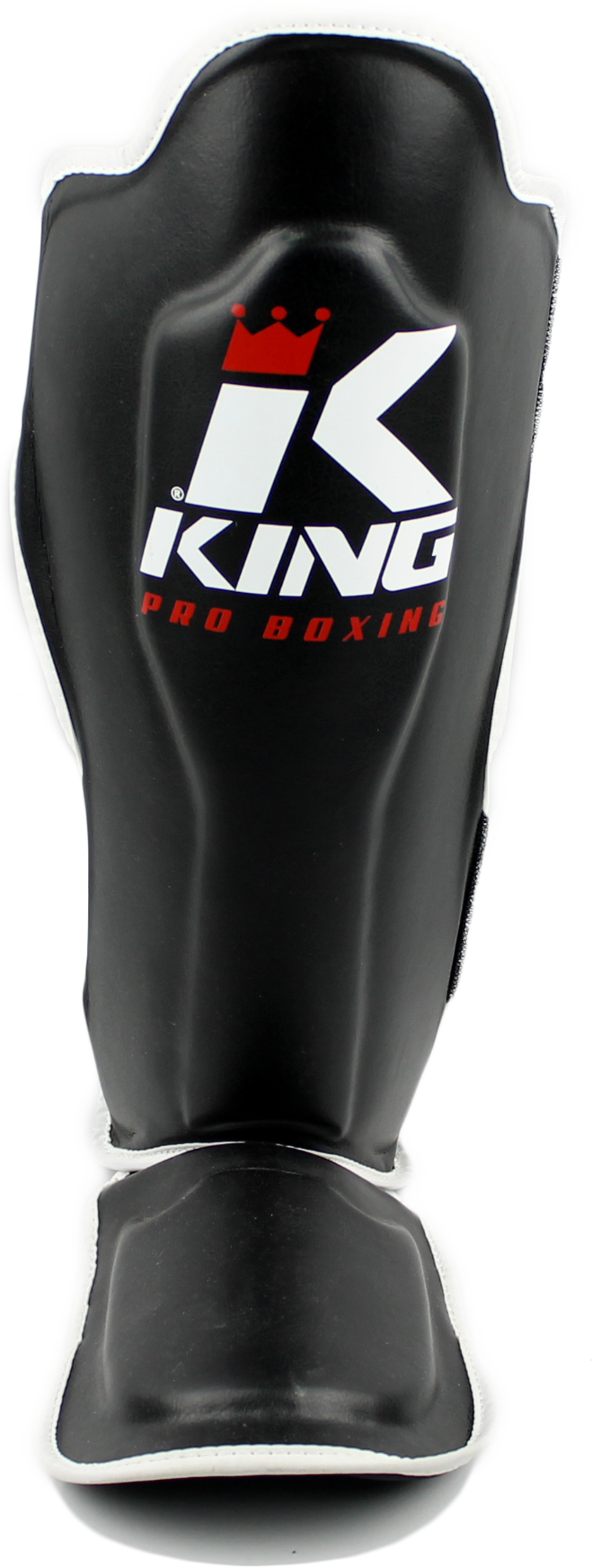 Protège-tibias King Pro Boxing - Noir/Blanc