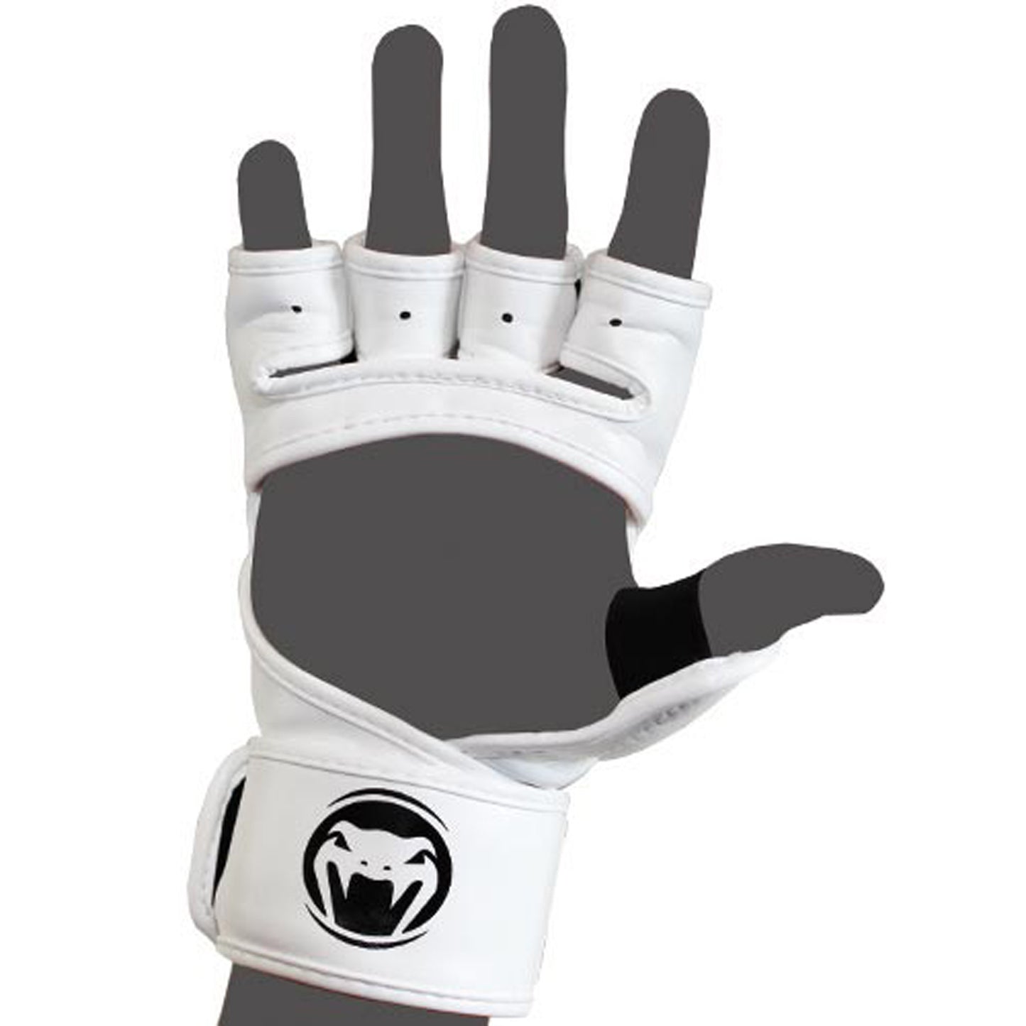 Venum Impact MMA Handschuhe - Skintex Leder - Weiß