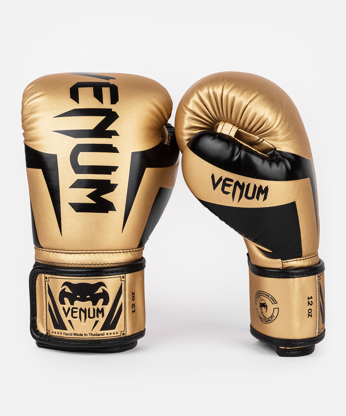 Gants de boxe Venum Elite - Or/Noir