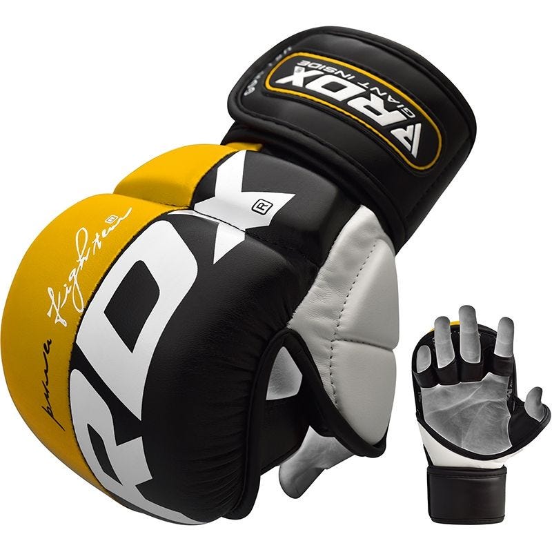 MMA Sparring Handschuhe RDX Sports T6 - Gelb
