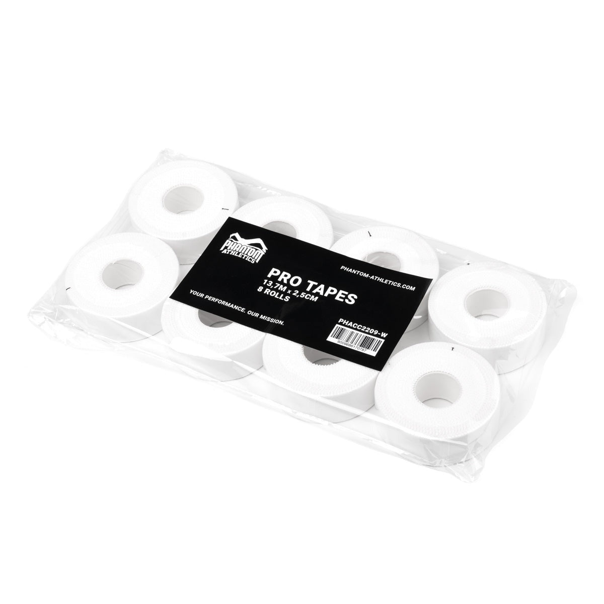 Pro Tape - 8 Pack - Phantom Athletics - Blanc