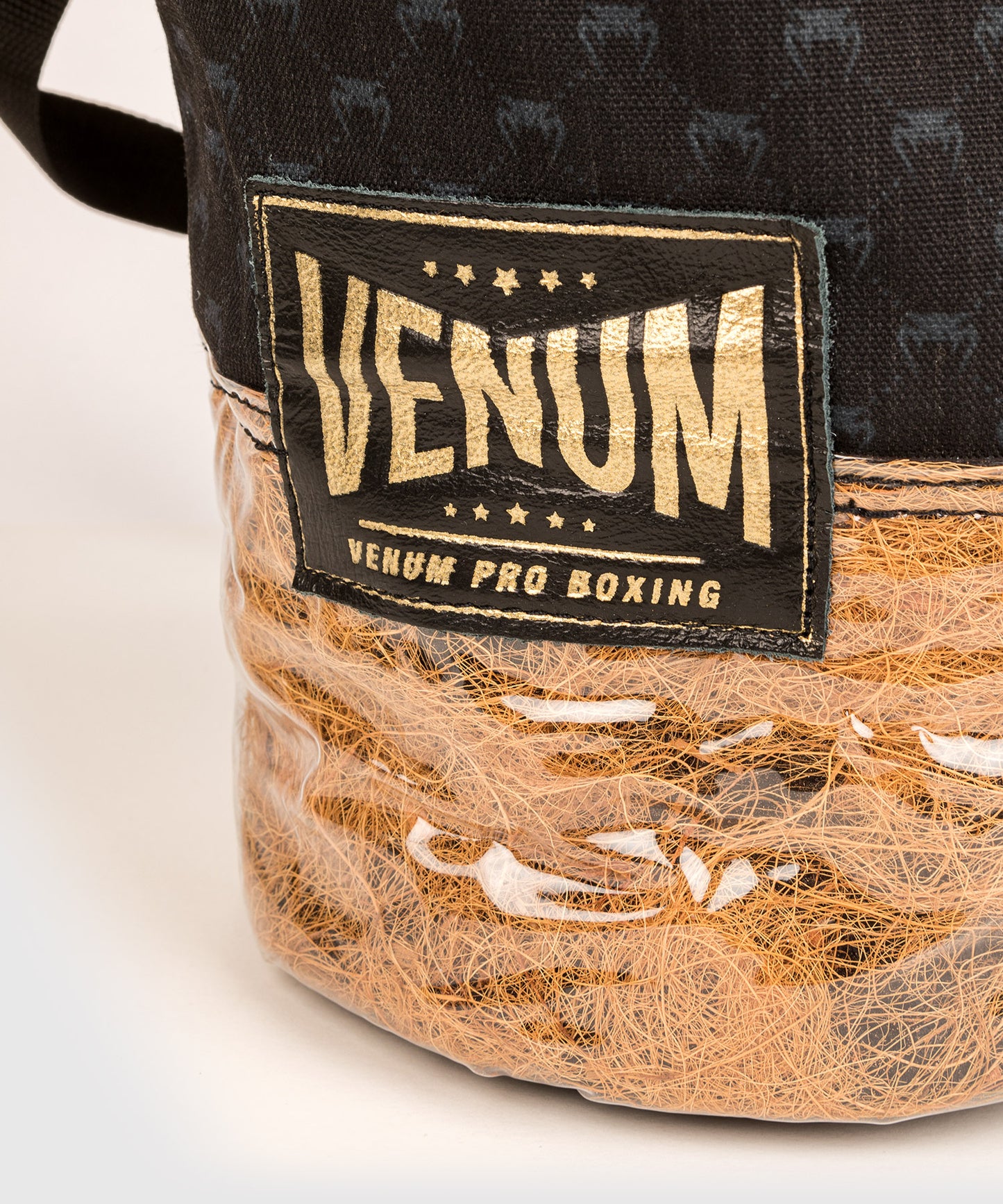 Gants de Boxe Pro avec Lacets Venum Coco Monogram - Noir Intense