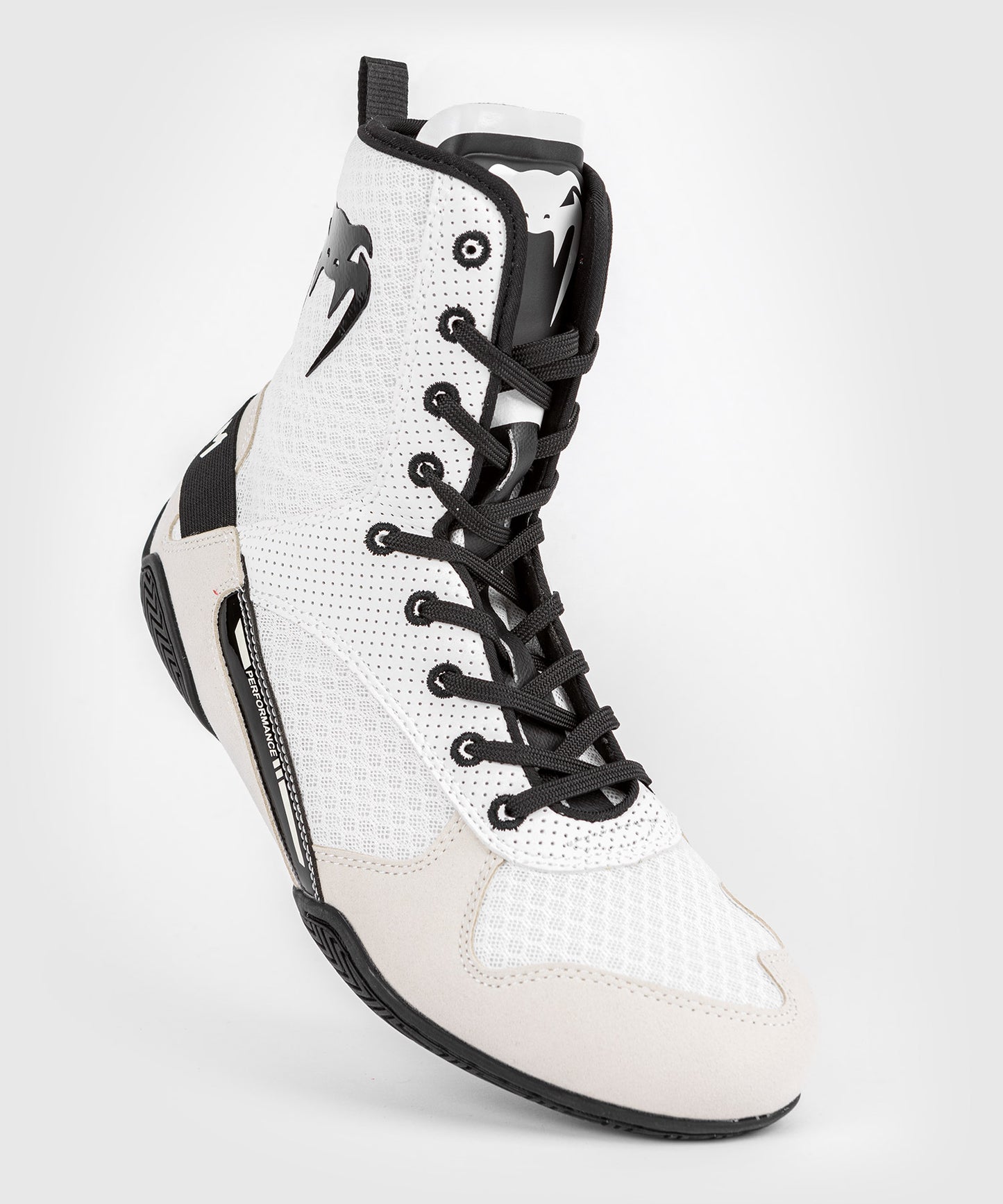 Chaussures De Boxe Venum Elite – Blanc/Noir