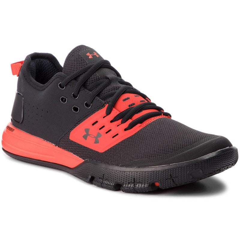 Chaussures Under Armour Charged Ultimate 3.0 Noir Rouge Dragon