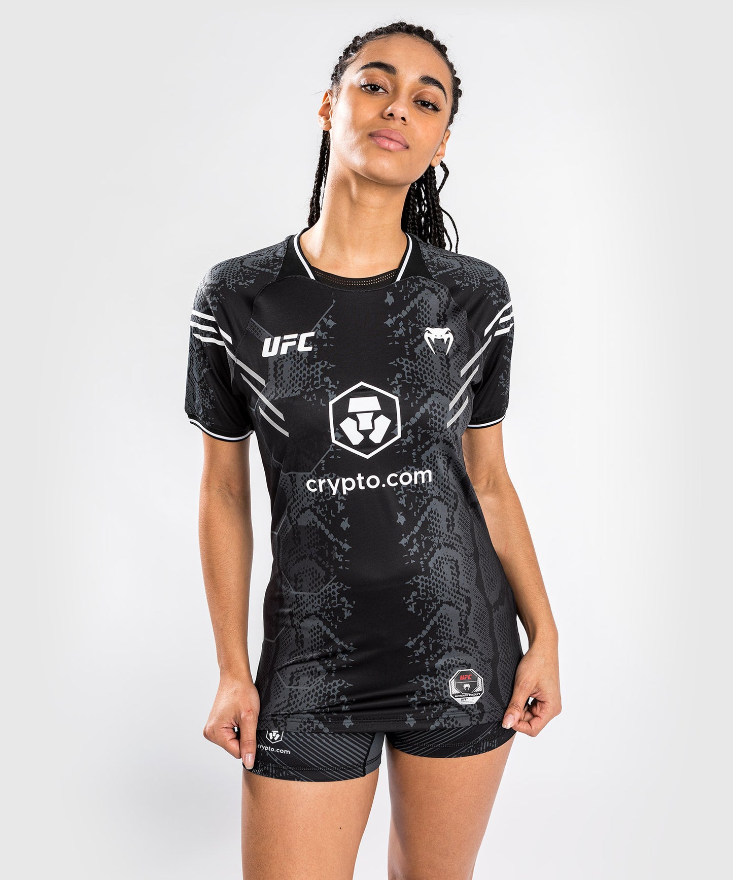 T-shirt Technique pour Femmes UFC Adrenaline by Venum Authentic Fight Night - Noir