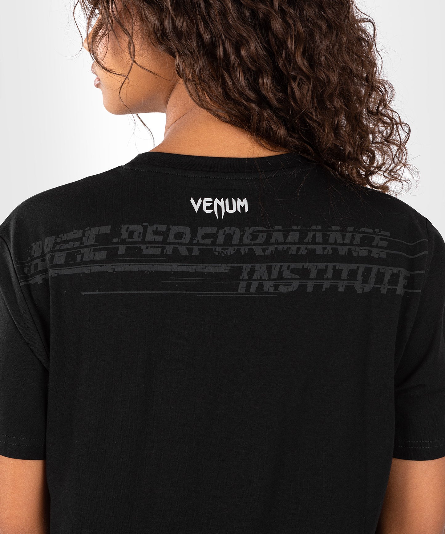 T-Shirt Femme UFC Venum Performance Institute 2.0 - Noir/Rouge