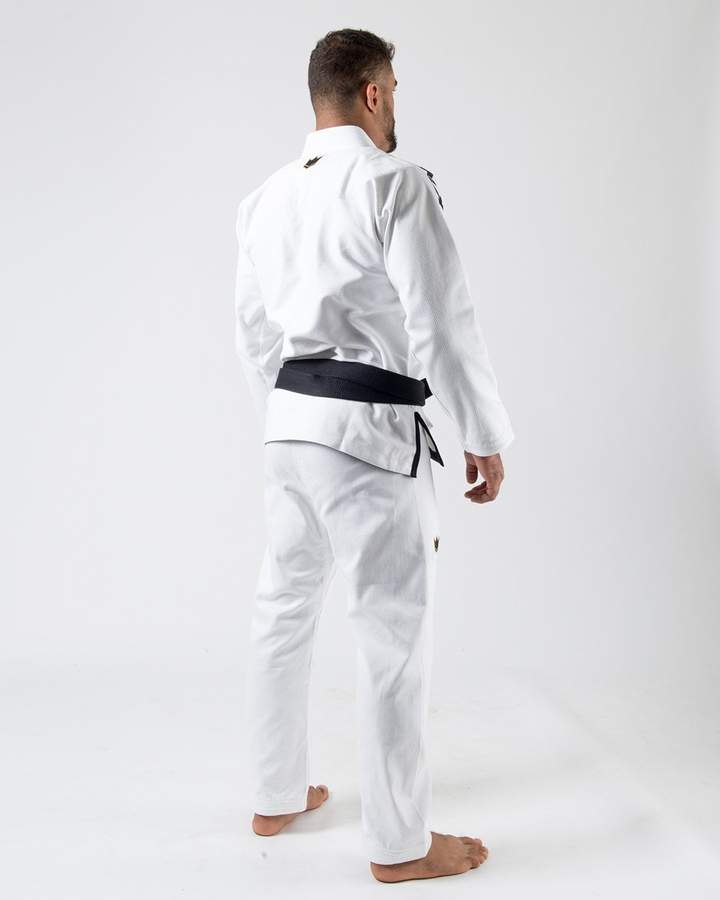 Kimonos de JJB Kingz Comp 450 V6 - Blanc