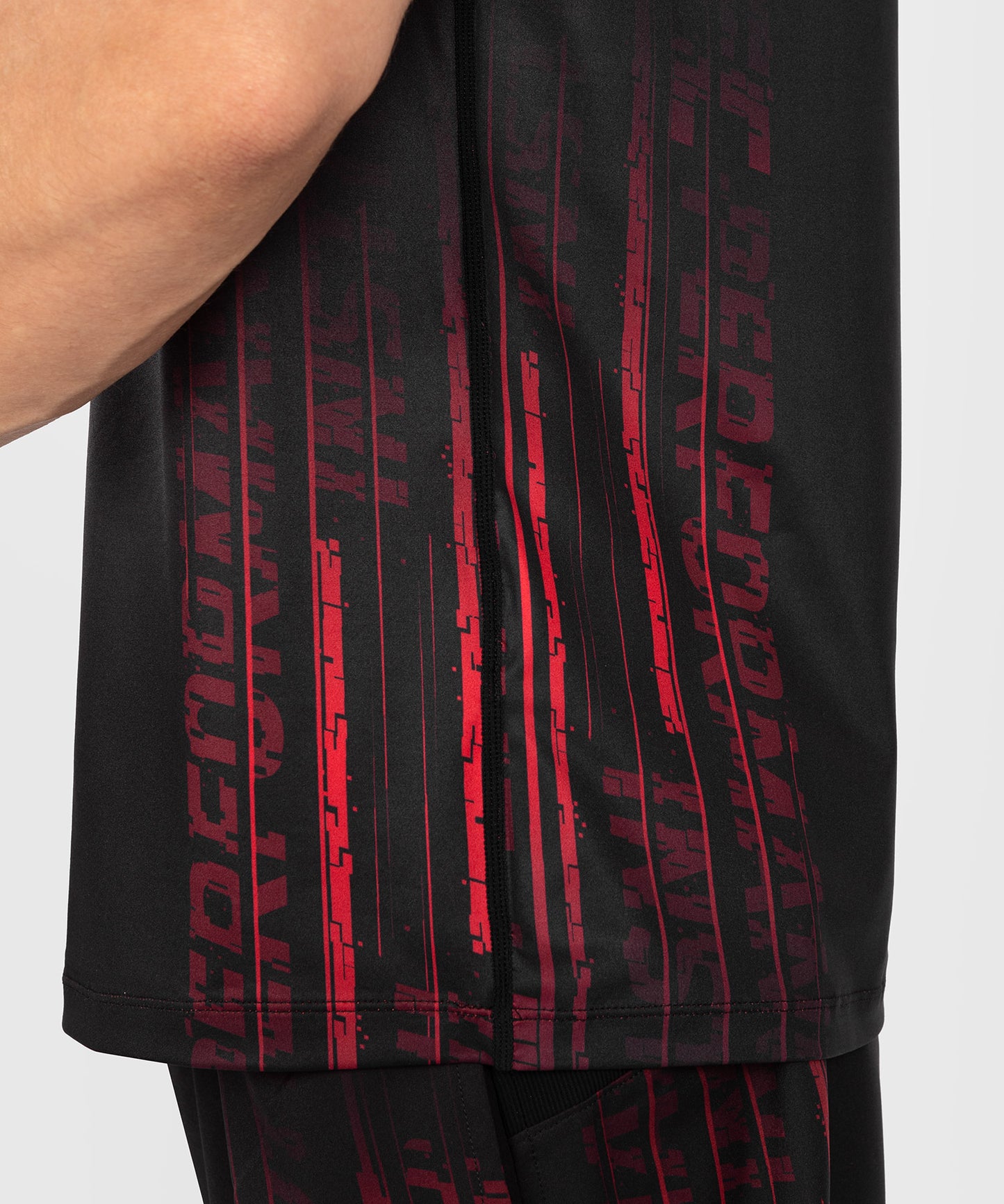 T-shirt Dry-Tech UFC Venum Performance Institute 2.0  - Noir/Rouge