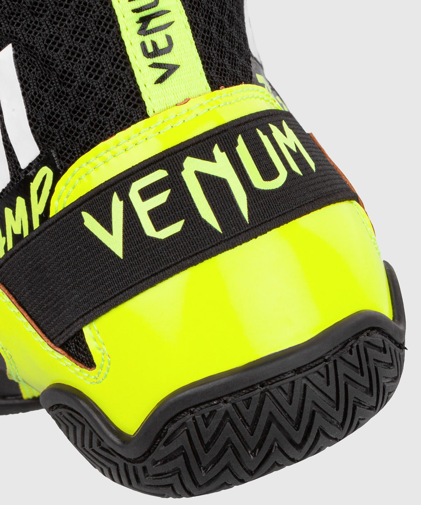 Chaussures de boxe Venum Elite VTC 2 Edition - Noir/Jaune Fluo