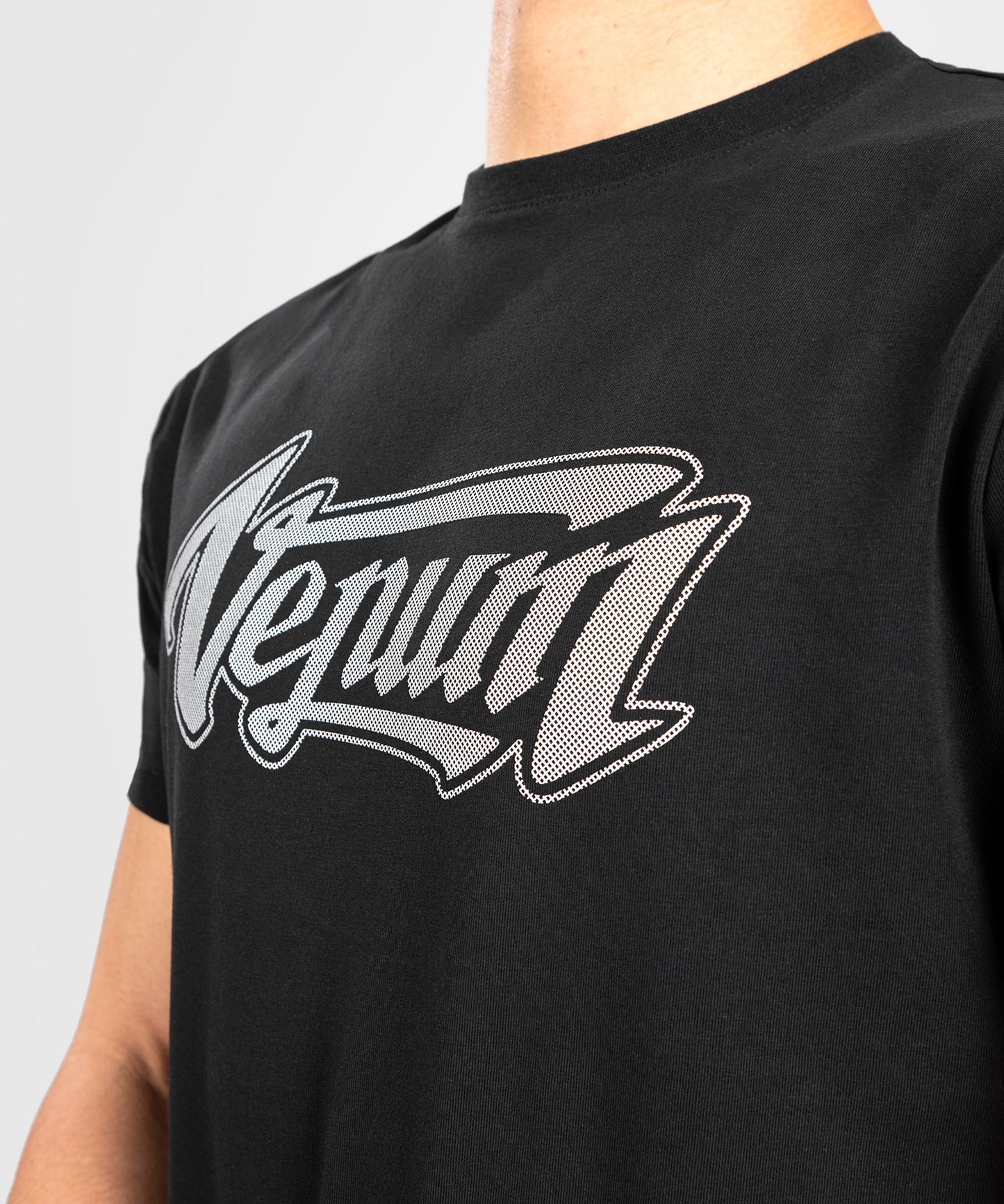 Venum Absolute 2.0 T-Shirt - Enganliegende Passform - Schwarz/Silber