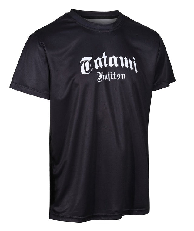 T-Shirt Grappling Tatami Fightwear Gothic - Noir