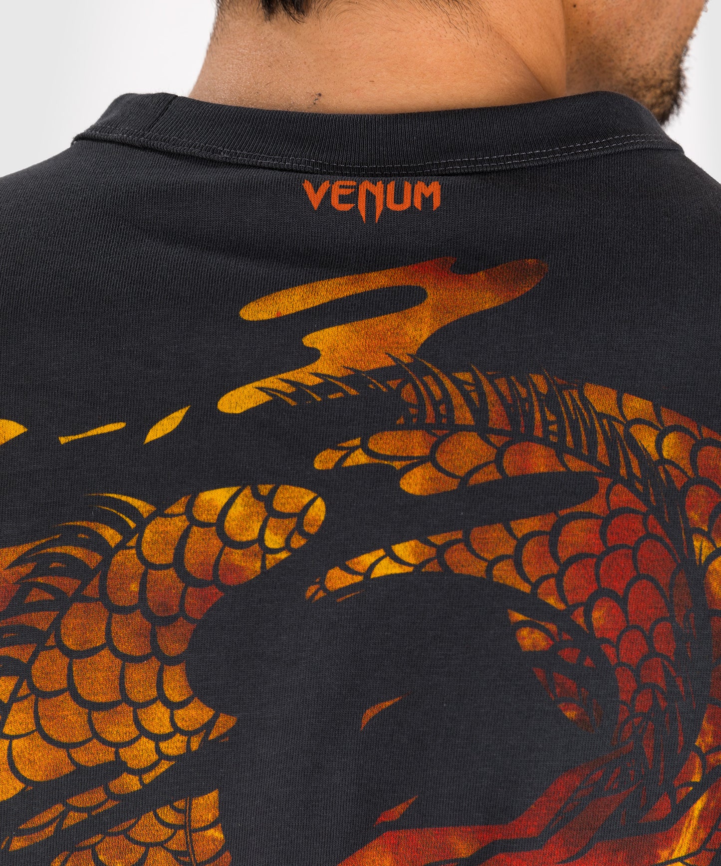 T-shirt Venum Dragon's Flight - Rouge Volcanique