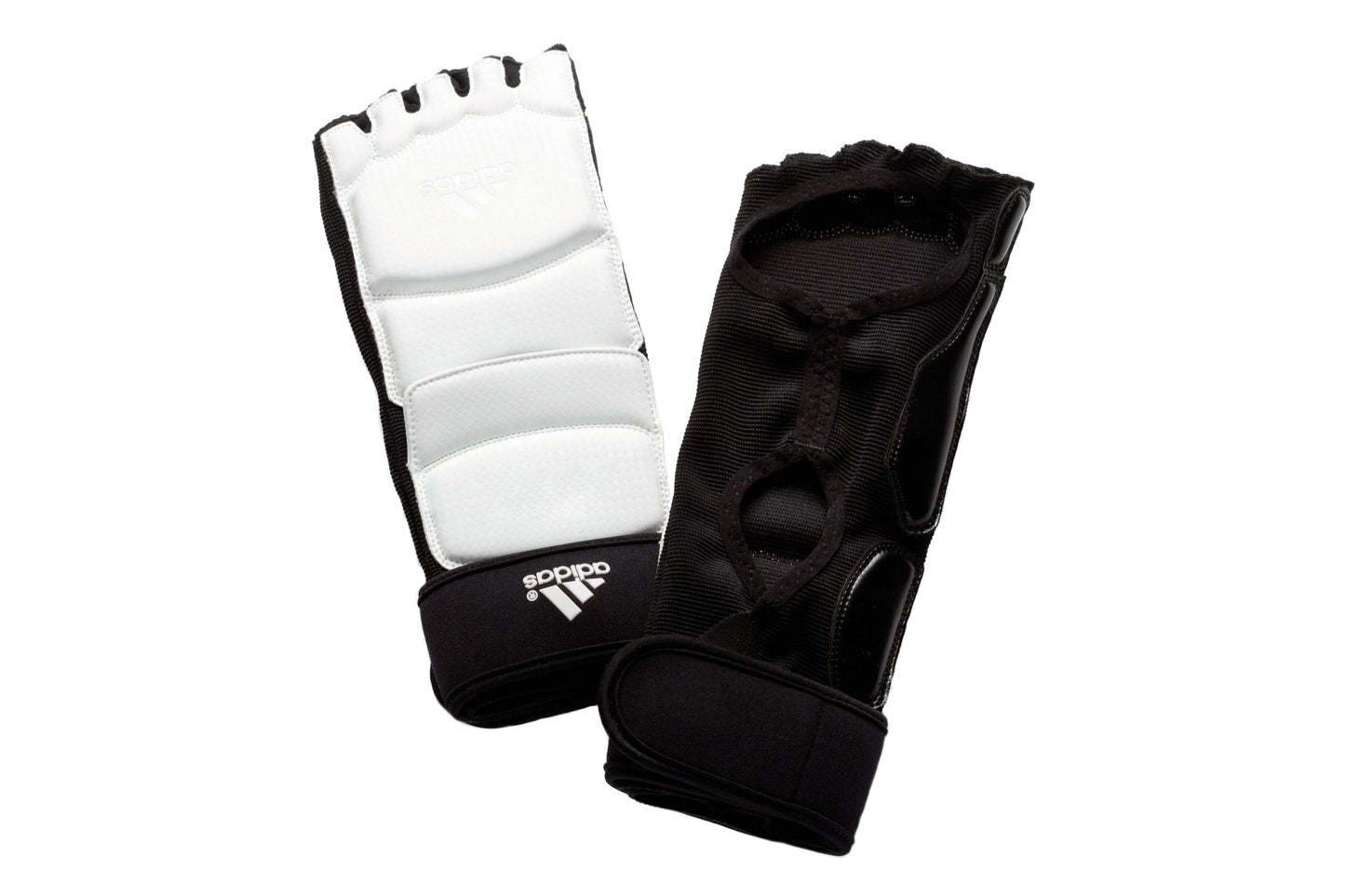 Mitaines de Taekwondo Adidas - Blanc/Noir