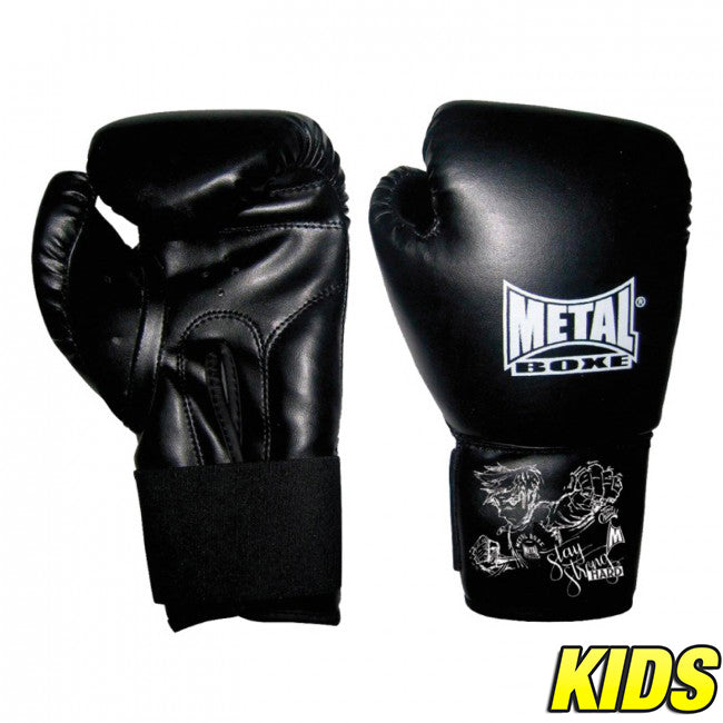 Gants de boxe Enfant Metal Boxe Baby - Noir