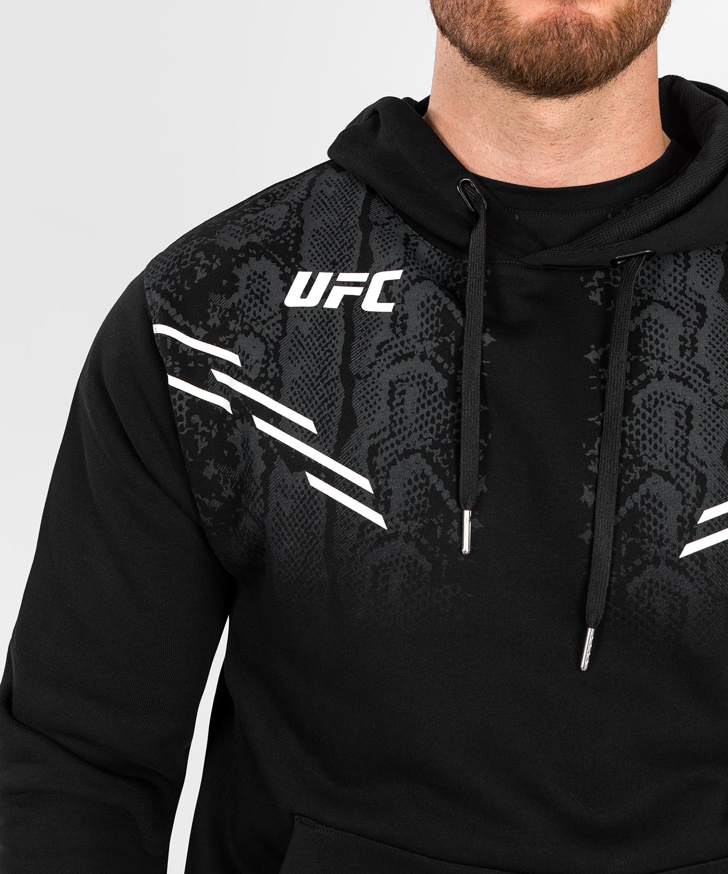 Sweatshirt à Capuche pour Hommes UFC Adrenaline by Venum Replica - Noir
