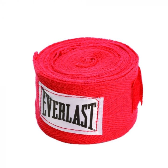 Bandages de Boxe Everlast - 3 m - Rouge