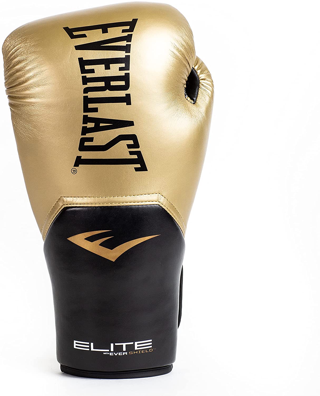 Gants de Boxe Everlast Elite Pro Style Elite - Or avec doublure anti-transpiration