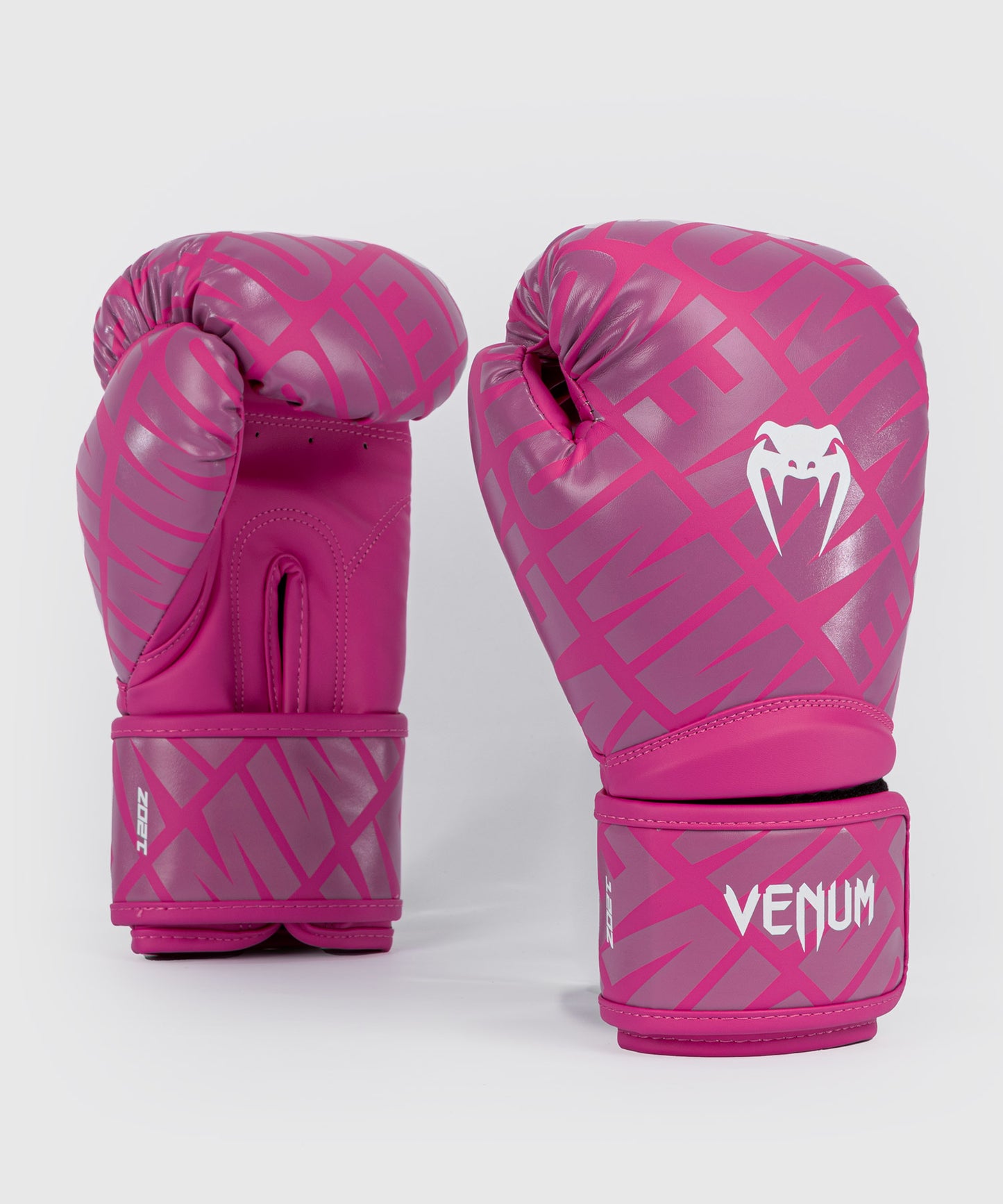 Gants de boxe Venum Contender 1.5 XT - Blanc/Rose confortable et respirant