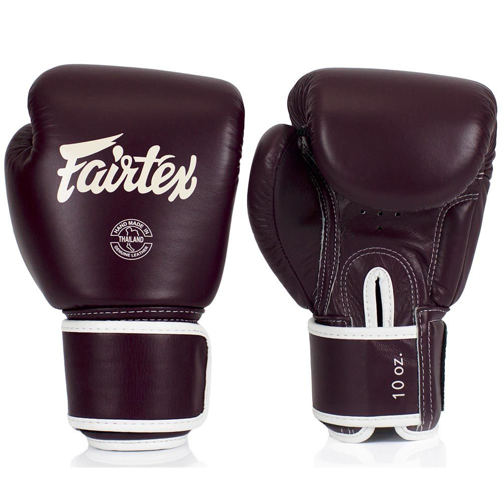 Gants de boxe Fairtex FXV16 - Bordeaux