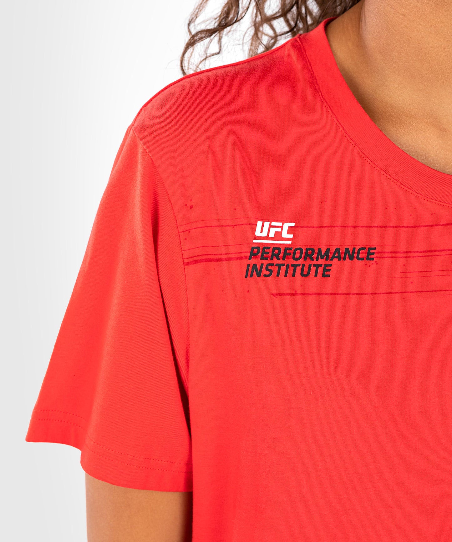 T-Shirt Femme UFC Venum Performance Institute 2.0 - Rouge