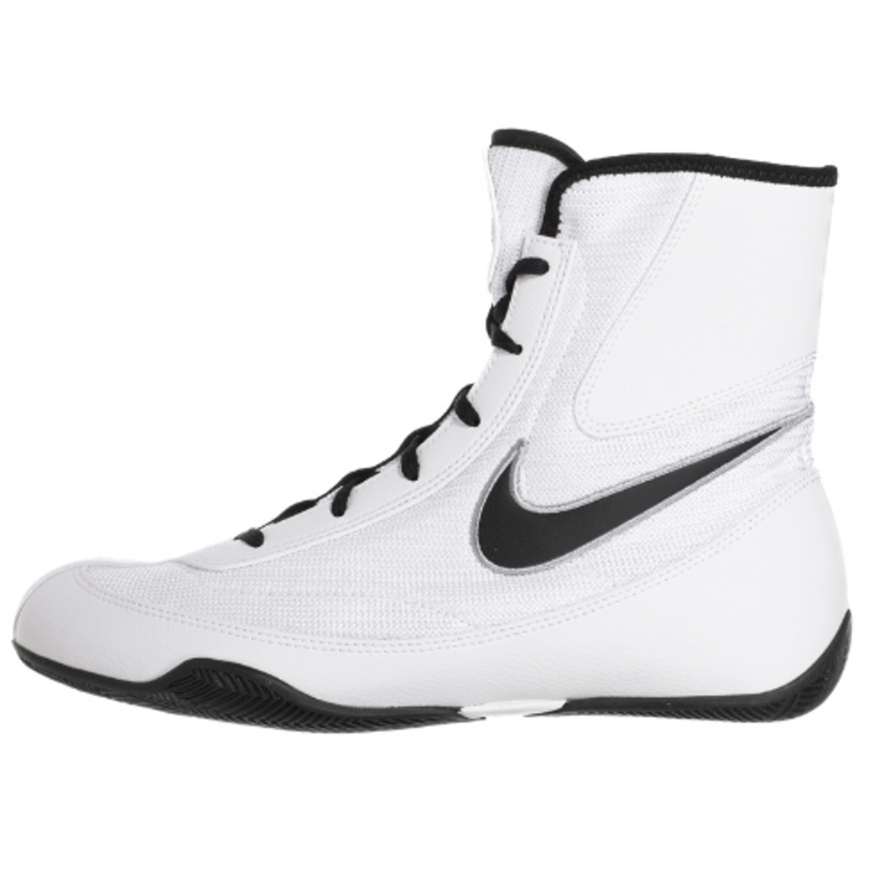 Chaussures De Boxe Nike Machomai 2 - White/Black-Wolf Grey