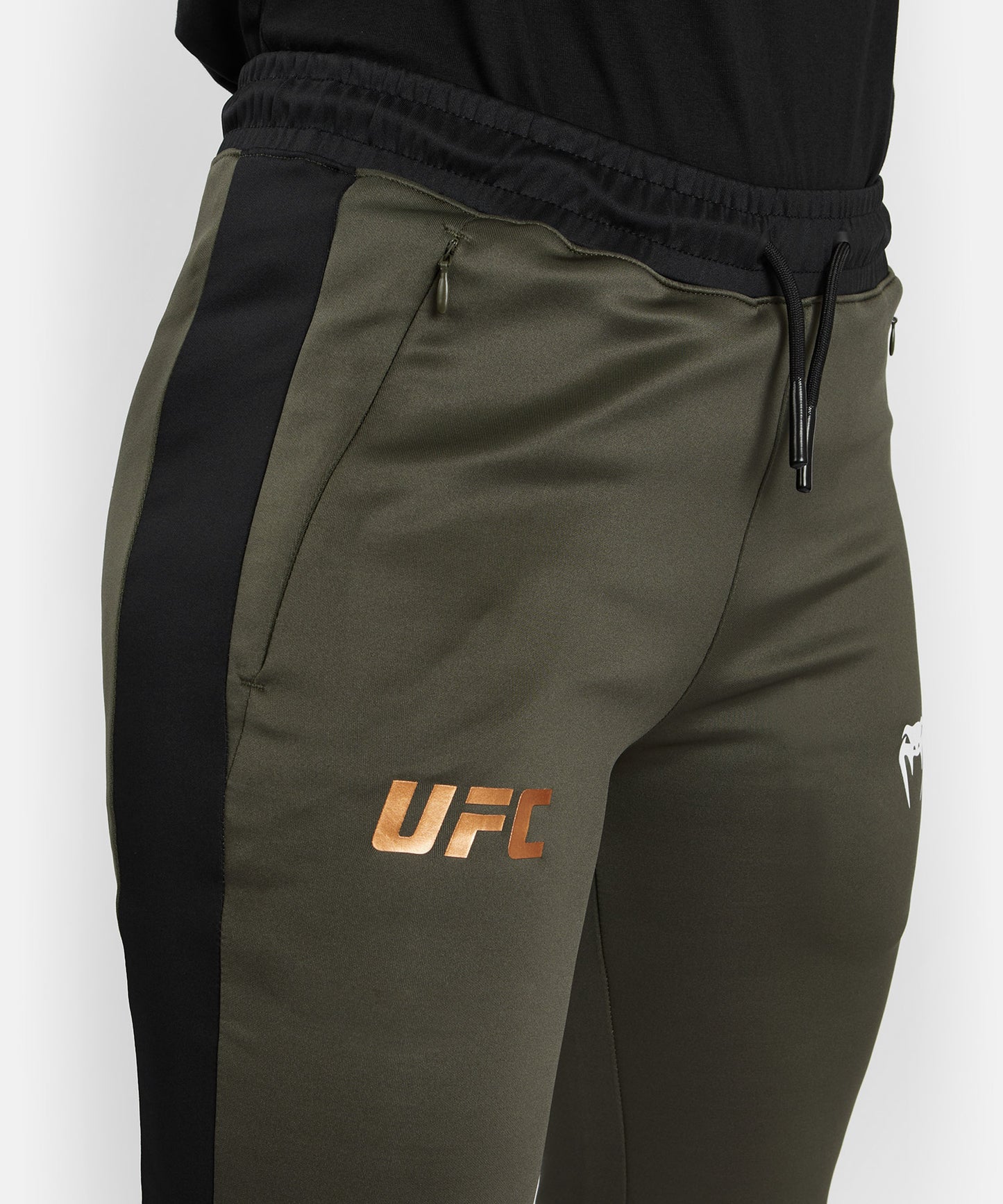 Pantalon de jogging de performance pour Femmes UFC Adrenaline by Venum Fight Week - Kaki/Bronze