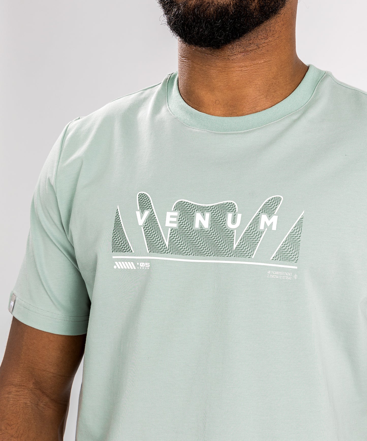 T-Shirt Venum Snake Print - Vert d'eau