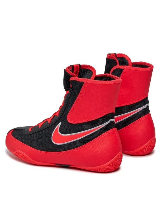 Chaussures De Boxe Semi-Montantes Nike Machomai 2 - Rouge/Blanc/Noir