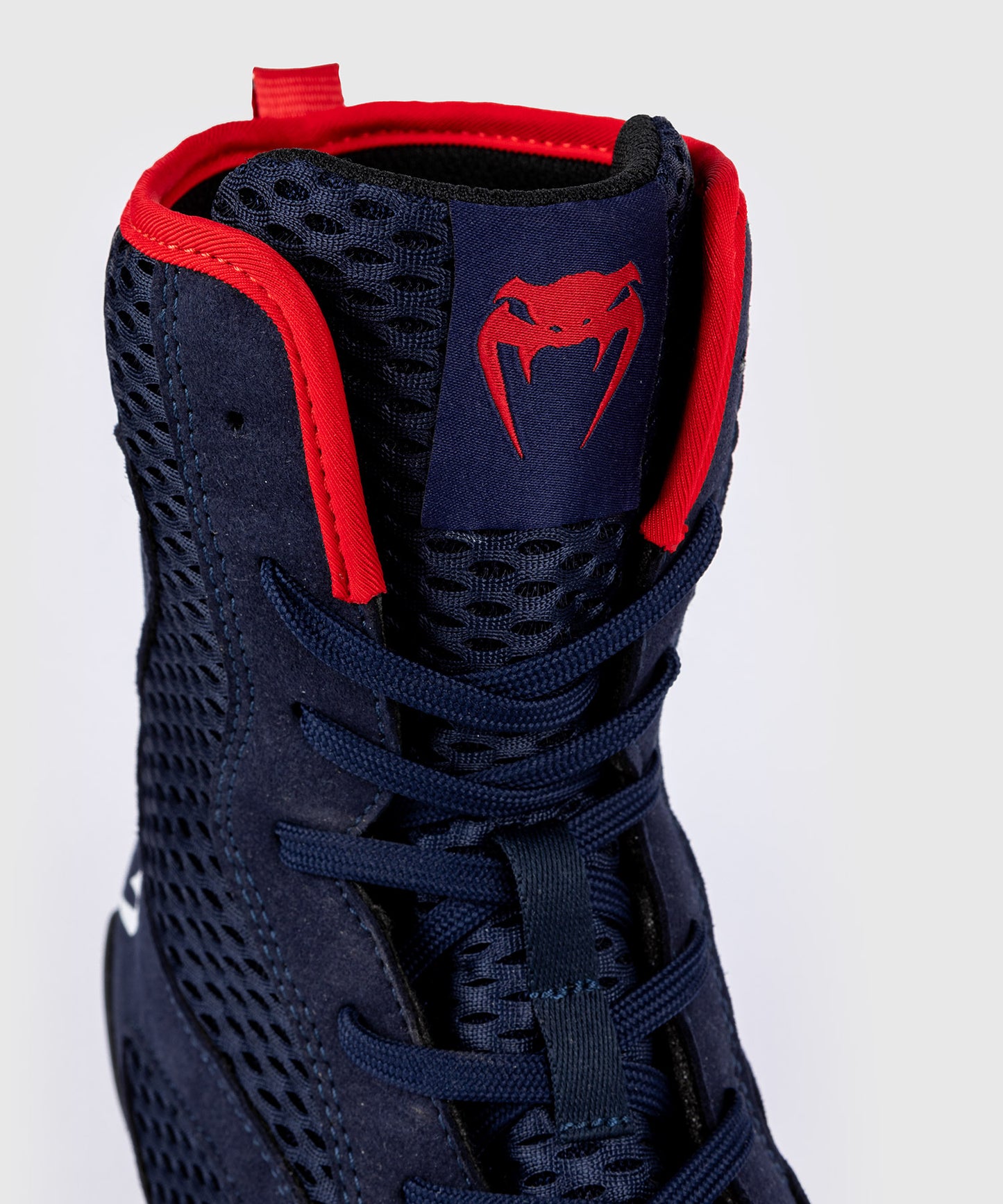 Chaussures de Boxe Venum Contender - Bleu marine/Rouge