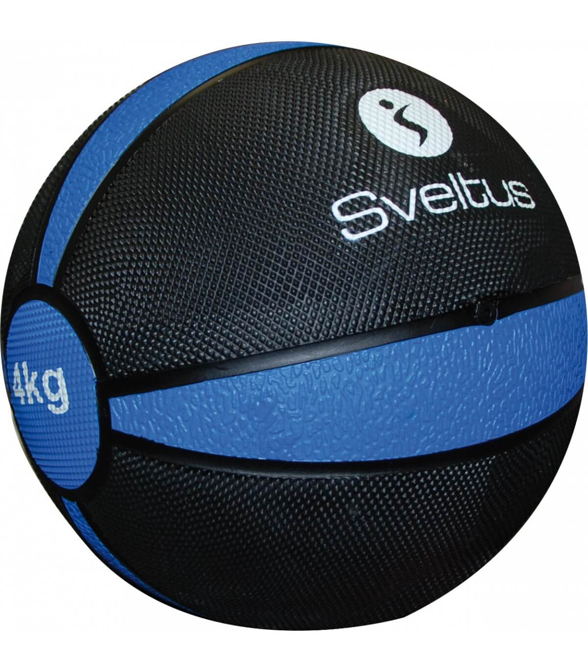 Medicine Ball Sveltus - 4 Kg - Schwarz/Blau