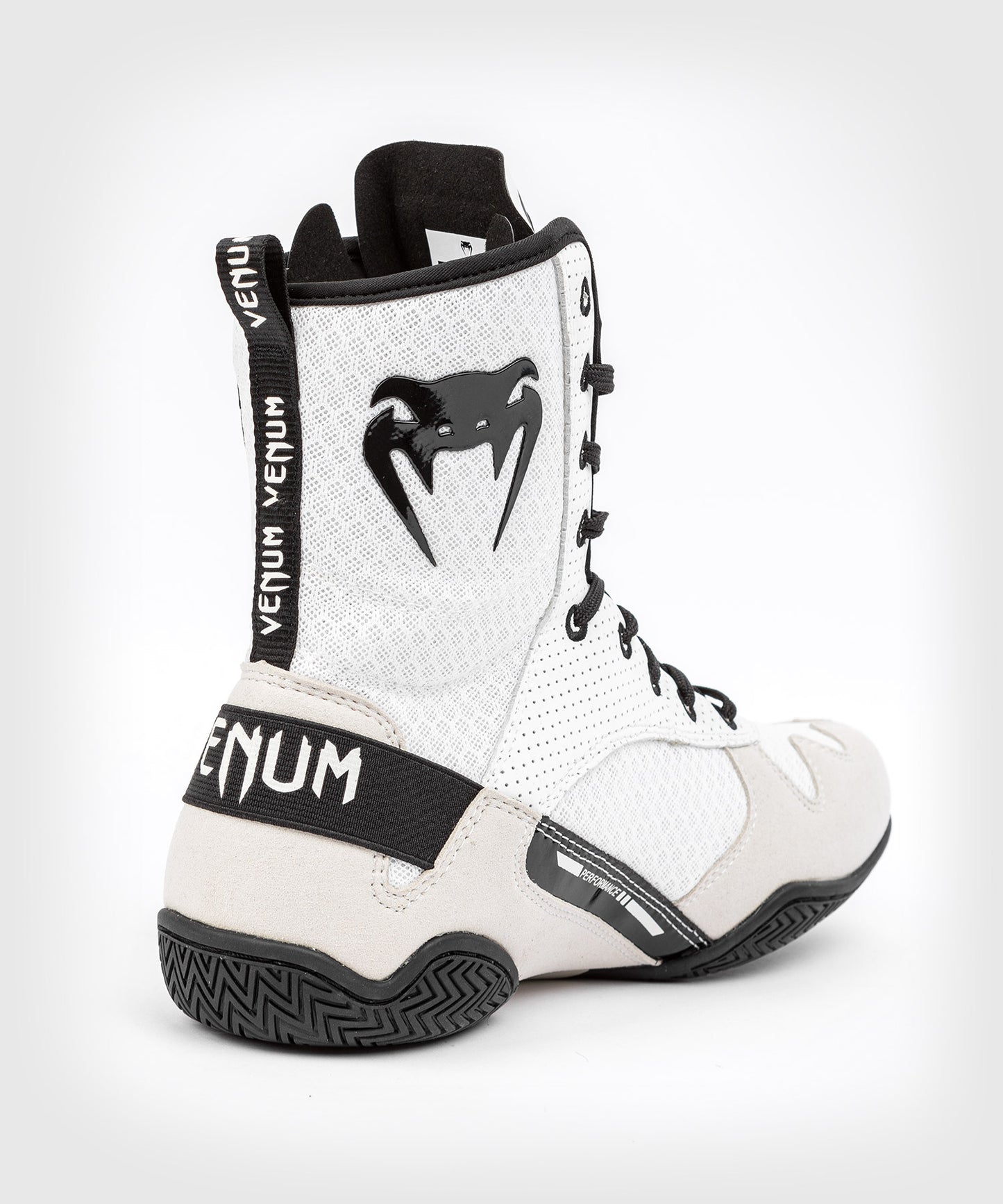 Venum Elite Boxing Schuh - Weiß/Schwarz