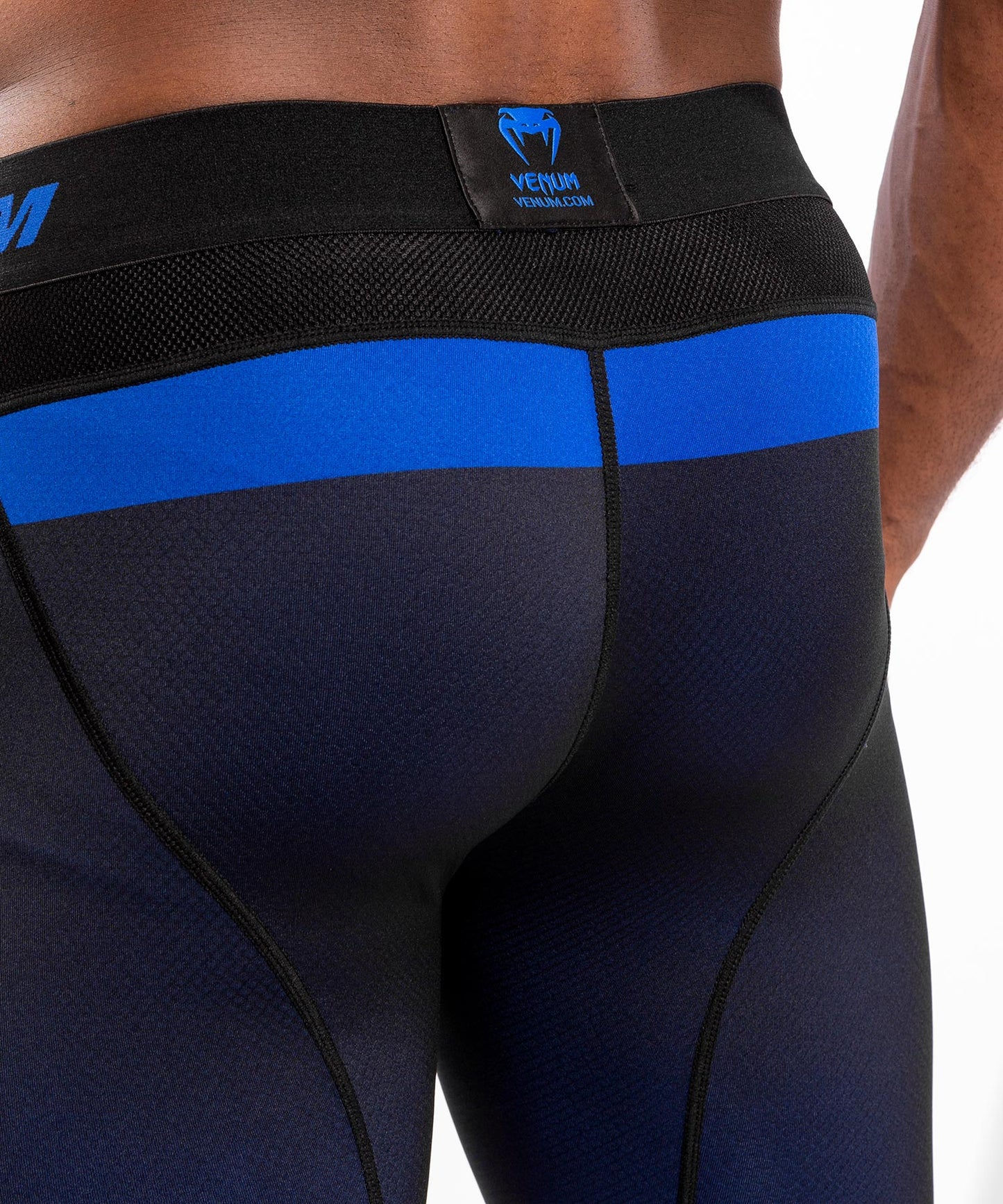 Pantalon de Compression Venum NoGi 3.0 - Noir/Bleu