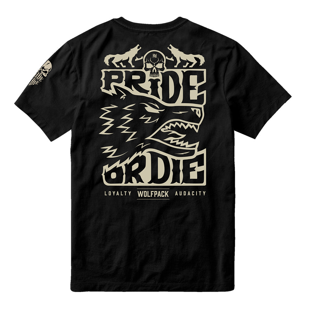 T-Shirt Pride Or Die Wolfpack V.2