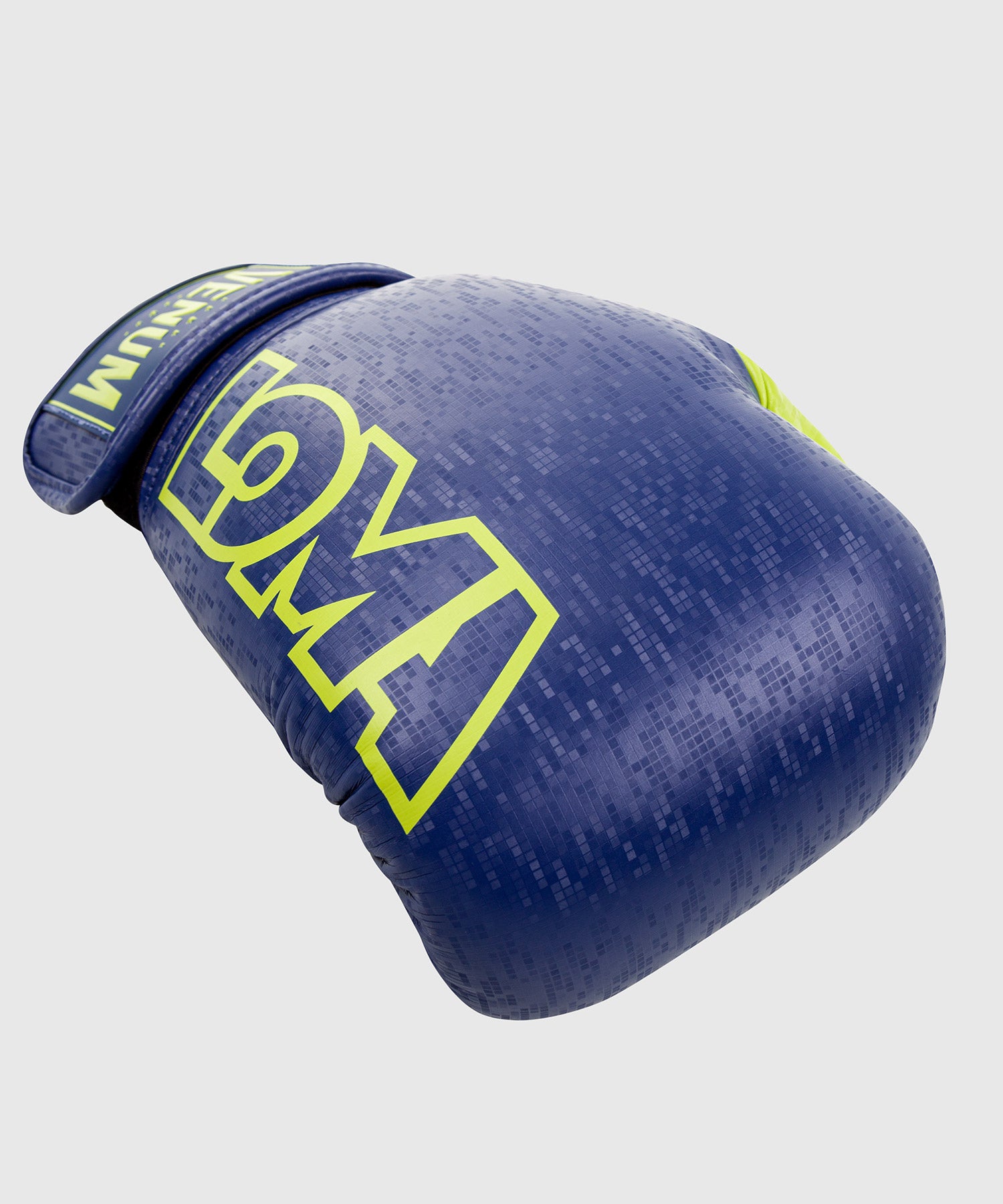 Gants de boxe Venum Origins Edition Loma - Bleu/Jaune avec coutures renforcées