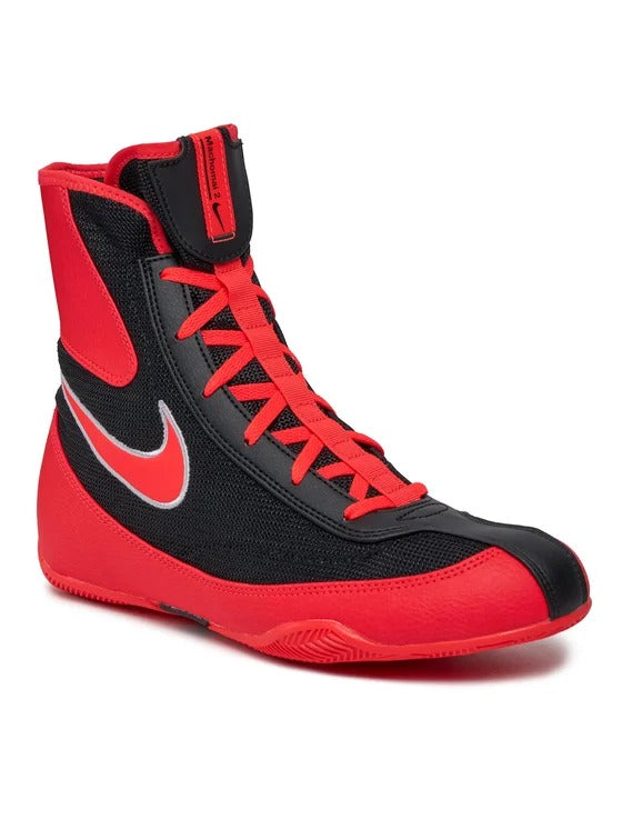 Chaussures De Boxe Semi-Montantes Nike Machomai 2 - Rouge/Blanc/Noir