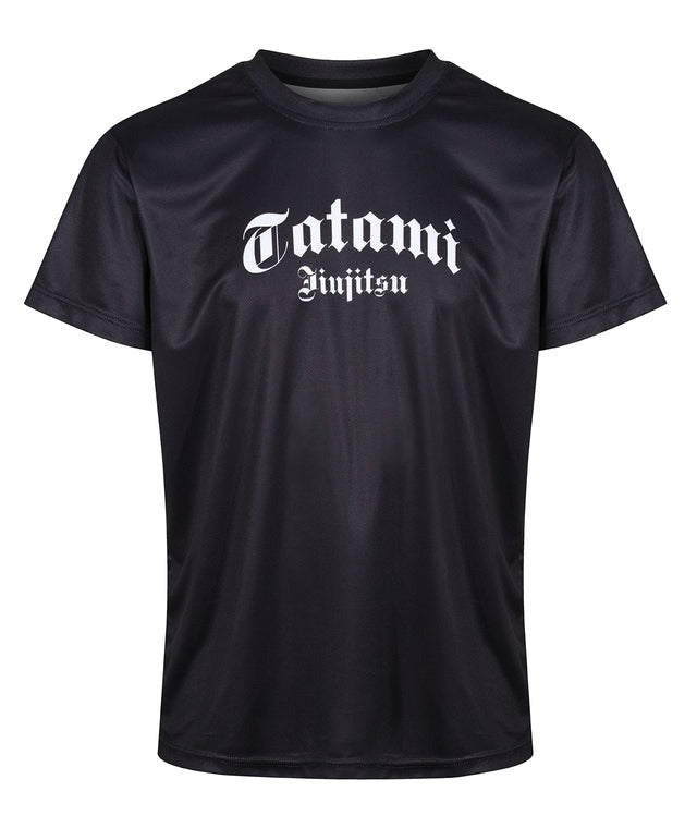 T-Shirt Grappling Tatami Fightwear Gothic - Noir