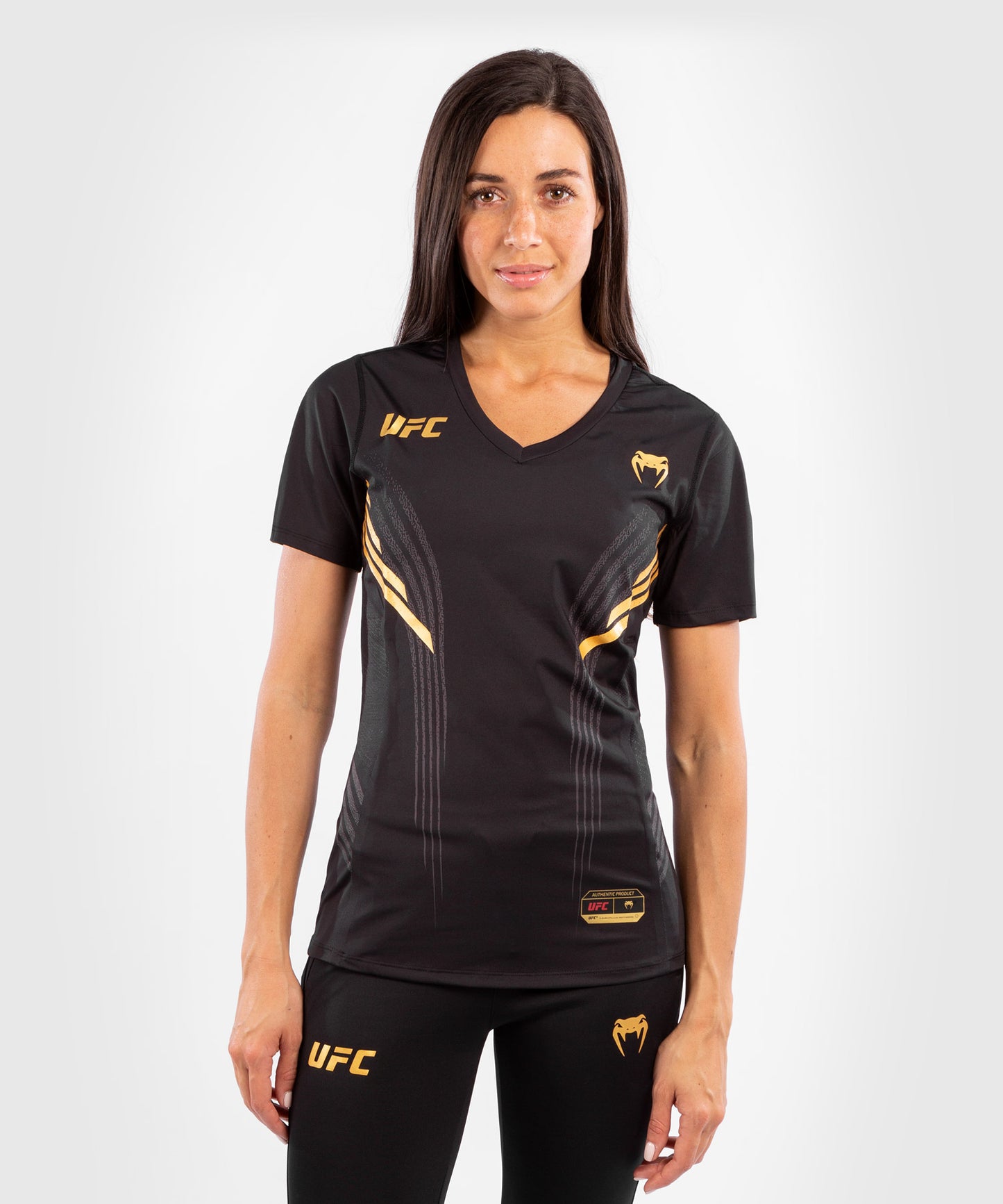 Venum Authentic Fight Night UFC Technisches T-Shirt für Frauen - - Champion