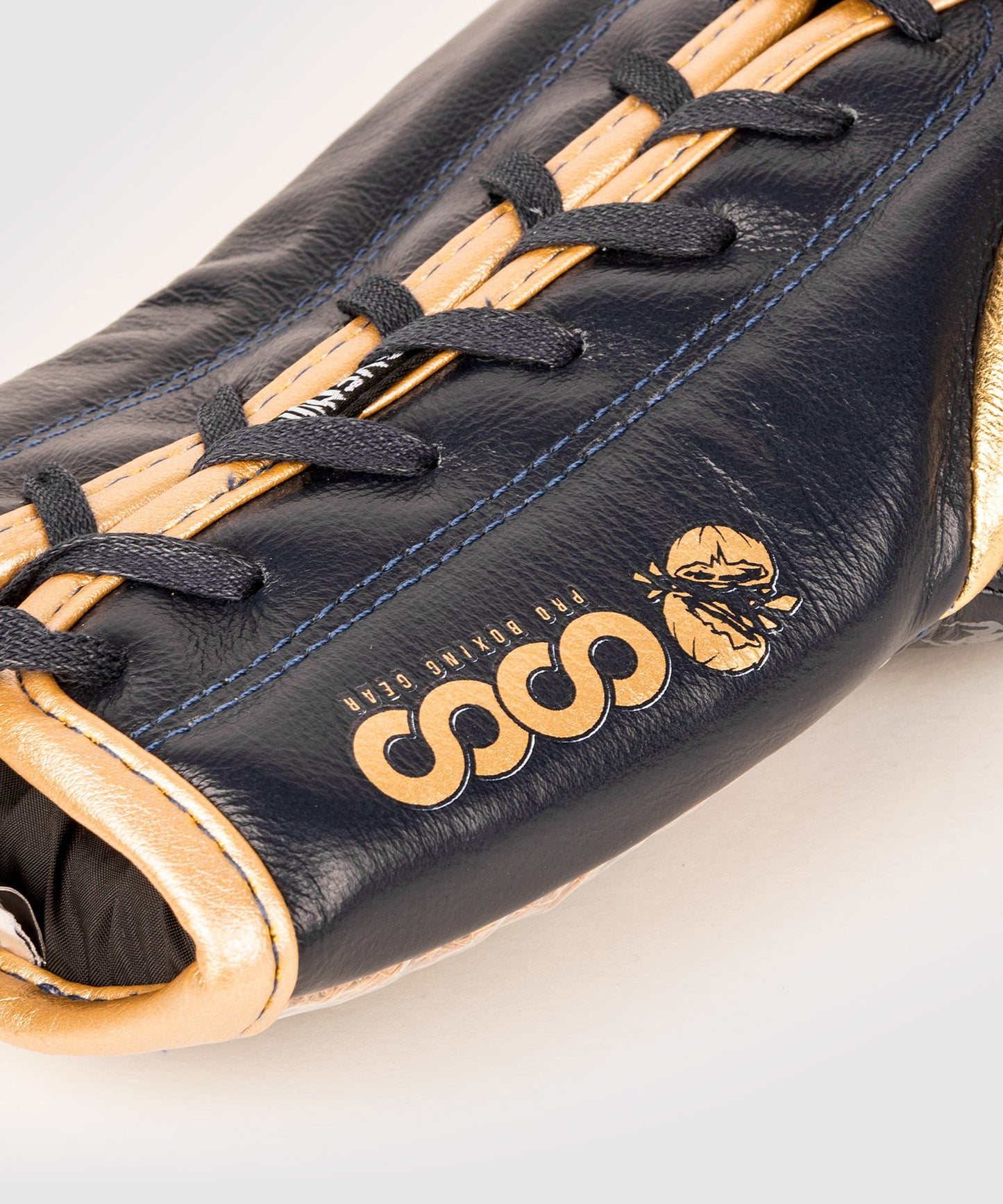 Venum Coco Monogram Pro Boxhandschuhe mit Schnürsenkeln - Schieferblau